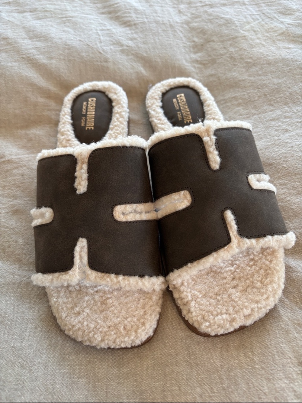 Cushionaire Sherpa-Lined Slide